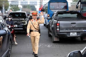 Hà Nội: Xử lý 'điểm đen' giao thông, chống ùn tắc dịp Tết 